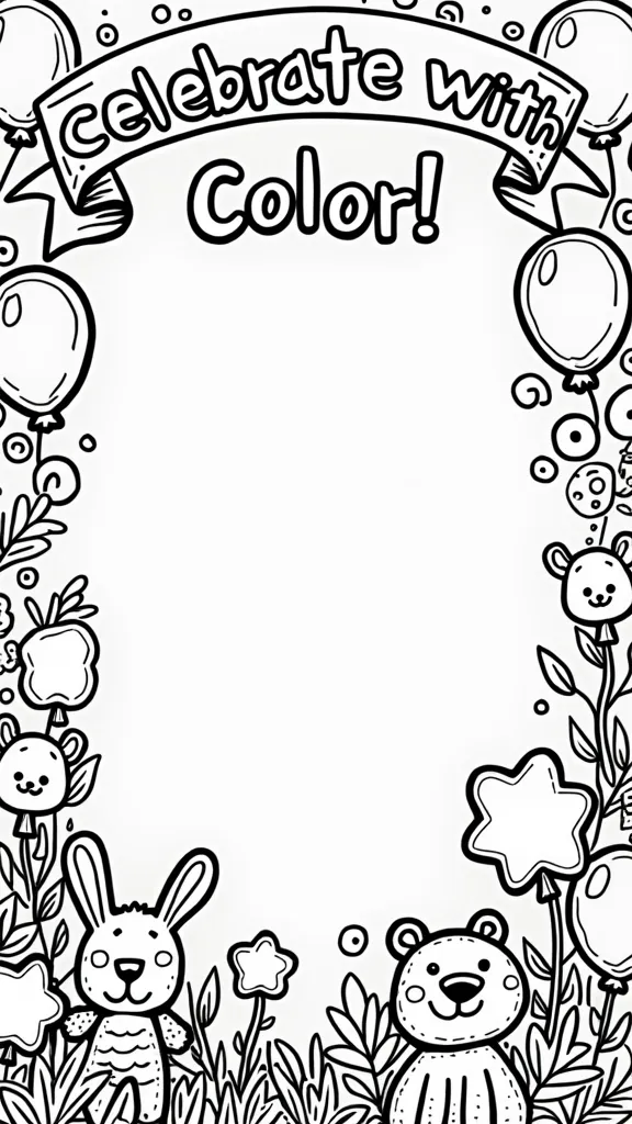 banner coloring pages